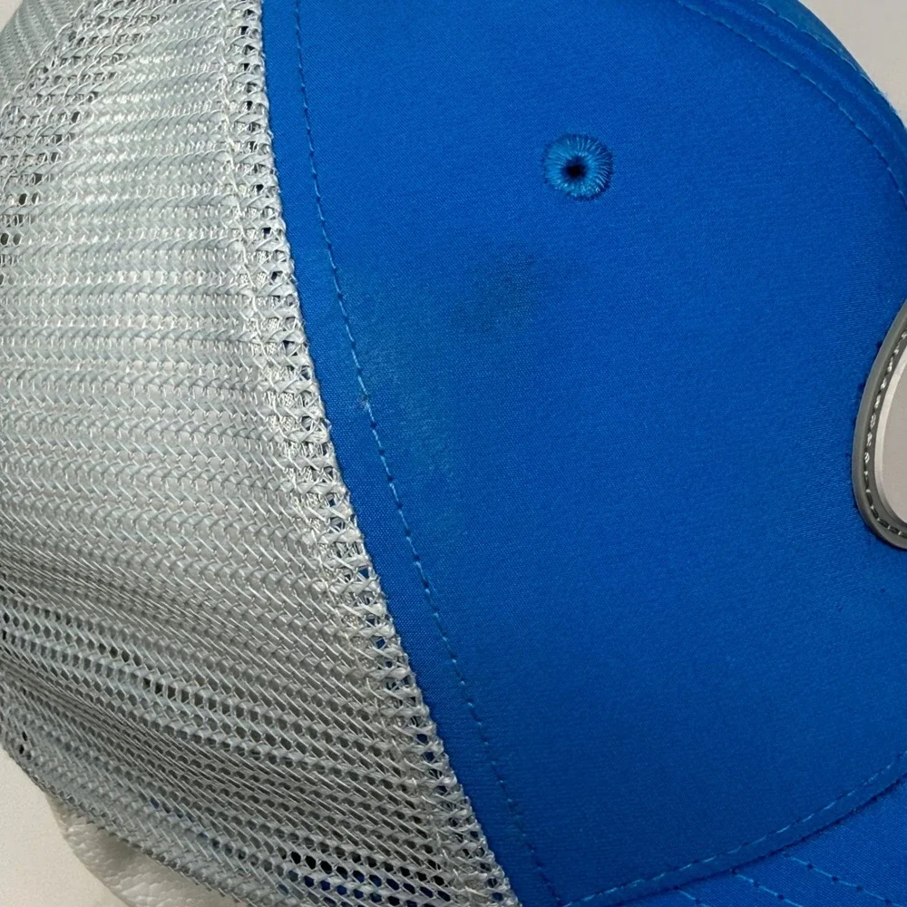 Costa Del Mar Blue Grey Trucker Hat Snapback Mesh Fishing Cap FQS900226 600U